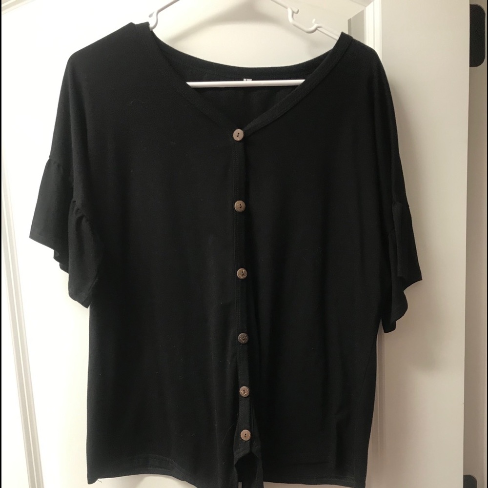 Tie Front Top
